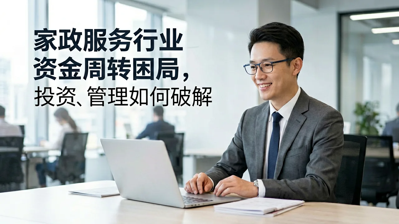 家政服务行业资金周转困局,投资管理如何破解